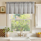 jinchan Linen Boxter Stripe Valances - Image 2