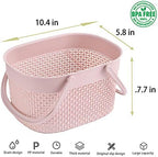 rejomiik Portable Shower Caddy Basket, Plastic Organizer Storage Tote - Image 4