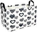 Valentine's Day Basket Gift for Empty Cute Heart Large Storage Bin for Kid and by ASKETAM