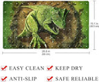 Shower Mat Non Slip 26.8 x 15.1 Inches, 3D Dinosaur Bathtub Mat Shower Stall - Image 4