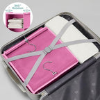 YOUDENOVA Hanging Closet Organizer and Storage, Light Pink - Image 7