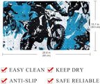 Shower Mat Non Slip, Motorcycles Anti Slip Bath Mat - Image 3
