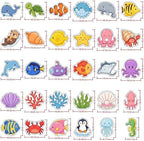 30PCS Sea Creature Non Slip Bathtub Stickers - Image 6