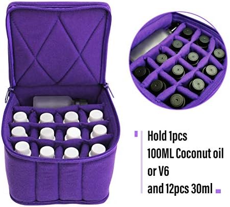 Weljoy Essential Oil Case 13 Bottle Organizer - Image 6