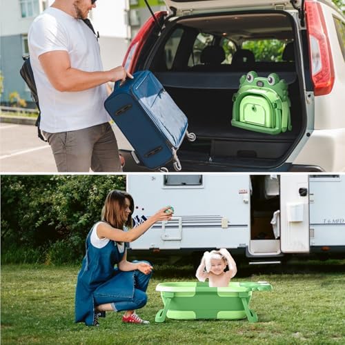Collapsible Baby Bathtub for Newborns to Toddler - Image 7