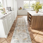 Washable Kitchen Rug Non Slip: 2'x 10' Long Floor Carpet Hallway Runner Rug - Image 2