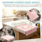 Silicone Toddler Placemat with Teething Table Edge Bumper - Image 7