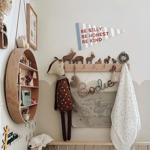 Kids Nursery Classroom Playroom Decor Be Kind Pennant Banner Flags - Image 3