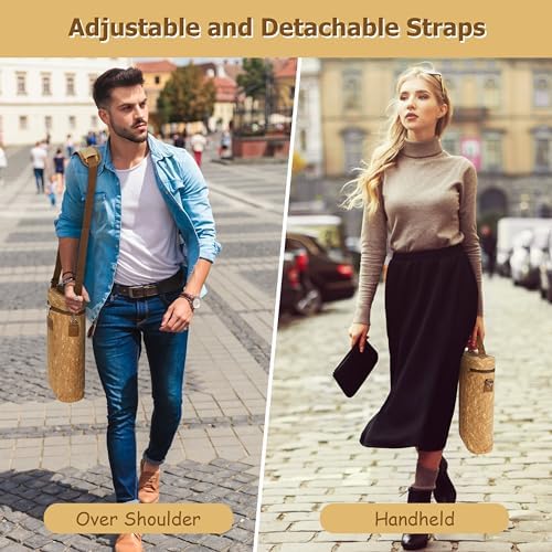 Tirrinia 2 Bottle Insulated Wine Tote Carrier Bag - Image 4