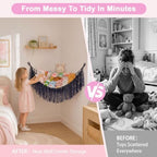 FIOBEE Stuffed Animals Net LED Light Toy Hammock - Image 3