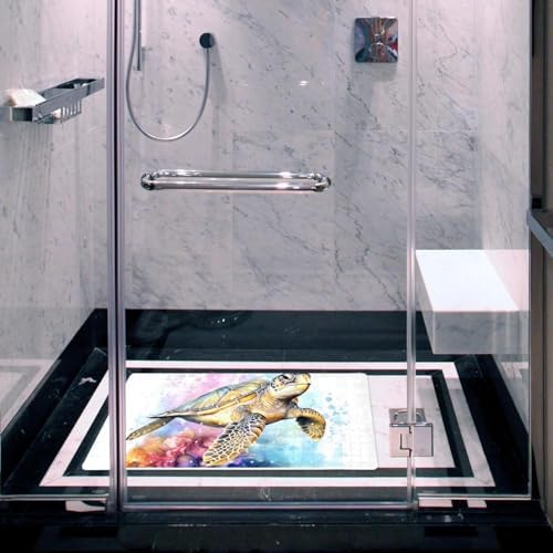 Bath Tub Shower Mat, Washable Bathtub Floor Mats, Suction Cups and Drain Holes - Image 6
