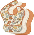 3 Pack Waterproof Baby Bibs for Eating, Mess Proof Feeding Bib by CivaruaKids