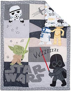 Lambs & Ivy Star Wars Classic 3-Piece Baby Crib Bedding Set - Image 3