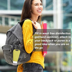 Travel Squeeze Bottle with Clip, TSA Approved, 3 oz, 4 Pack - Image 3