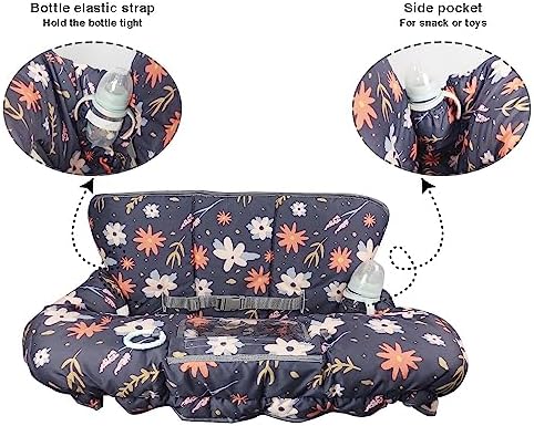 Shopping Cart Cover for Baby/Toddler, Cozy High Chair Cover, - Image 5