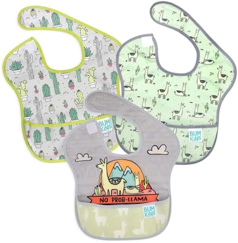 Bumkins Bibs for Girl or Boy, SuperBib Baby and Toddler for 6-24 Months by Bumkins
