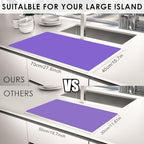 Extra Large Silicone Mats for Kitchen Counter, 27.6'' x 15.7'' Nonskid Silicone - Image 6