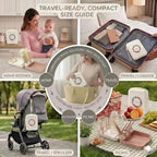 8-in-1 Baby Bottle Cleaning Kit, Portable Brush Set & Drying Rack - Image 5