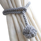 Melaluxe 2 Pack Curtain Tiebacks by Melaluxe