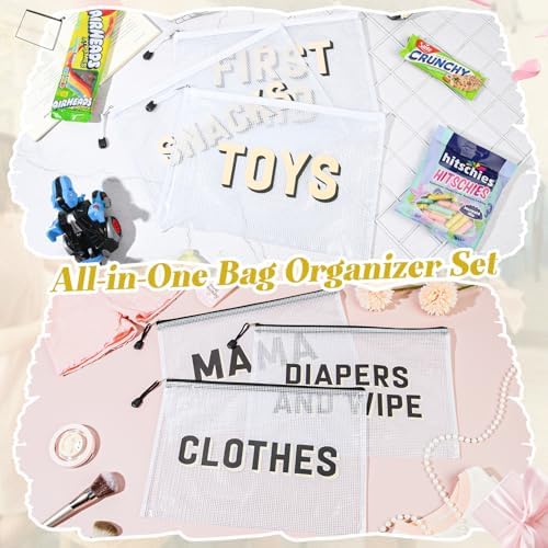 6pcs Hospital Diaper Bag Organizing Pouches - Image 5