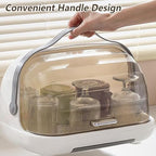 Baby Bottle Drying Rack with Cover, Portable Baby Bottle Storage Organizer - Image 5