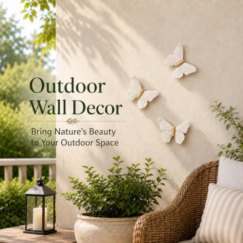 GUSFREUD 3D Butterfly Wall Decor Set – Resin Wall Decor - Image 5