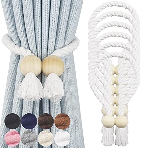 Magnetic Curtain Tiebacks Decorative Tie Back Drapes Holdbacks Nieffeiy by CurtianTiebacks