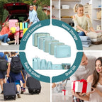 Packing Cubes for Travel 10 Set Luggage Organizer Bags - Image 7