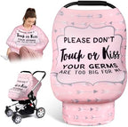 Metplus Baby Car Seat Cover, No Touch Sign Carseat Canopy & Nursing Covers by Metpus