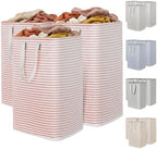 Lifewit 80L Large Laundry Baskets, 3 Pack, Reinforced Handles by Lifewit