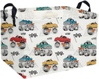 Essme Rectangular Monster Truck Baskets, Car Storage Bins by ESSME