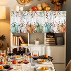 Fall Thanksgiving Kitchen Curtains Valances - Image 5