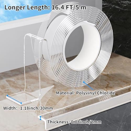 1.18 in x 16.4 FT, Self Adhesive Protective Bumper Guards - Image 2