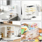 Prsildan Hair Accessories Organizer Acrylic Drawer - Image 5