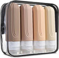 Mrsdry Travel Bottles for Toiletries, Tsa Approved 3oz Travel Size Containers by Mrsdry