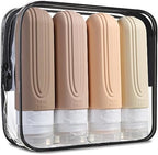 Mrsdry Travel Bottles for Toiletries, Tsa Approved 3oz Travel Size Containers by Mrsdry