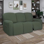 PureFit Super Stretch 3 Seats Recliner Sofa Couch Cover - Image 2