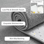 Keeko 6x9 Area Rugs for Living Room, Soft Washable Memory Foam Bedroom Rug - Image 2