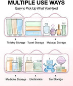 BAGSMART Clear Toiletry Bag - Image 5