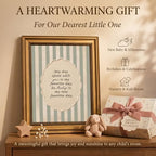 Vintage Gold Framed Nursery Canvas Wall Art Vintage Quote Nursery Wall Art - Image 5