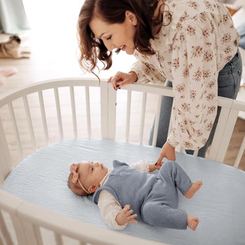 lulumoon Muslin Bassinet Sheets - Image 3