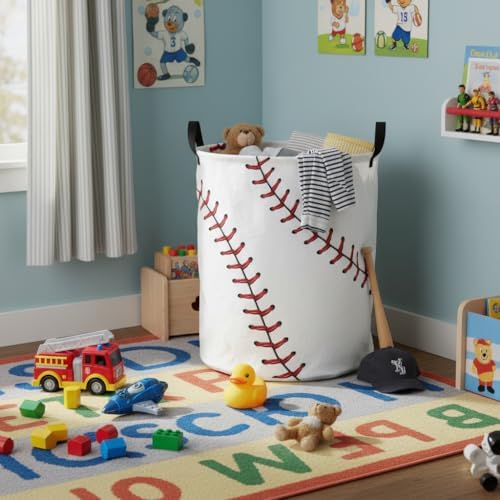 Baby Laundry Hamper kids laundry Basket Waterproof Laundry Bag - Image 4