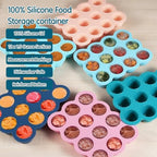 Silicone Freezer Tray with Lid, 1.5oz x 12 Pods - Image 2