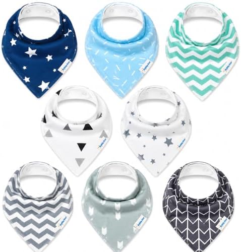 KiddyStar Premium Organic Cotton Bibs by KiddyStar%C2%AE