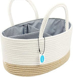 Casaphoria Caddy Organize Woven Cotton Rope Basket Caddy - Image 2
