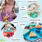 Silicone On-The-Go Snack Mat – Foldable Reusable Placemat - Image 4