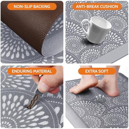 Mattitude 4/5 Inch Kitchen Mat, Waterproof Non-Slip Standing Mats and Rugs - Image 4