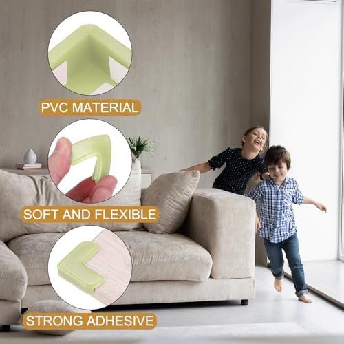 uxcell Corner Protectors, Furniture Corner Guard and Edges Safety Bumpers - Image 3