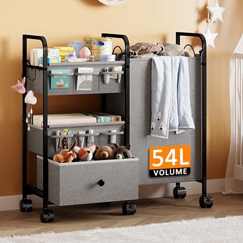 Cidaziya 2In1 Baby Diaper Caddy Organizer by Cidaziya