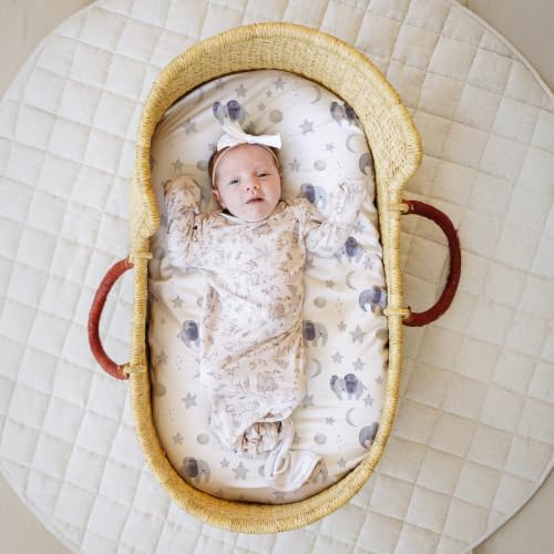 Sorrel + Fern Baby Bassinet Sheets 2-Pack - Image 4